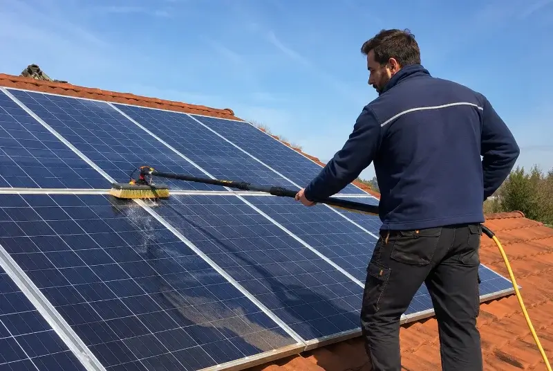 Nettoyage et entretien de panneaux solaires à Réal