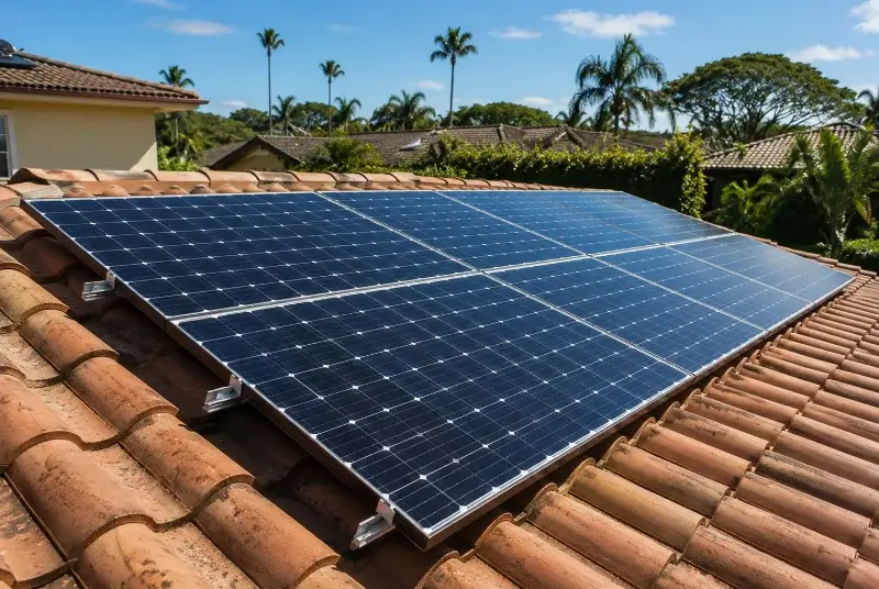 Installation de panneaux solaires à Réal